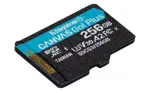 Tarjeta microSDXC Kingston Canvas Go Plus 256 GB UHS-I C10 U3 V30