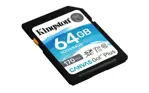 Tarjeta SDXC Kingston Canvas Go Plus de 64 GB UHS-I C10 U3 V30
