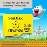 Tarjeta microSDXC SanDisk 256GB con licencia para Nintendo Switch
