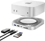 Base Para Mac Mini M4, Hub Usb C De Aluminio Para