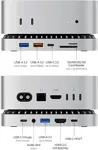 Base Para Mac Mini M4, Hub Usb C De Aluminio Para