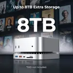 Base Para Mac Mini M4, Hub Usb C De Aluminio Para