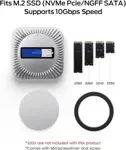 Base Para Mac Mini M4, Hub Usb C De Aluminio Para