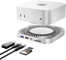 Base Para Mac Mini M4, Hub Usb C De...