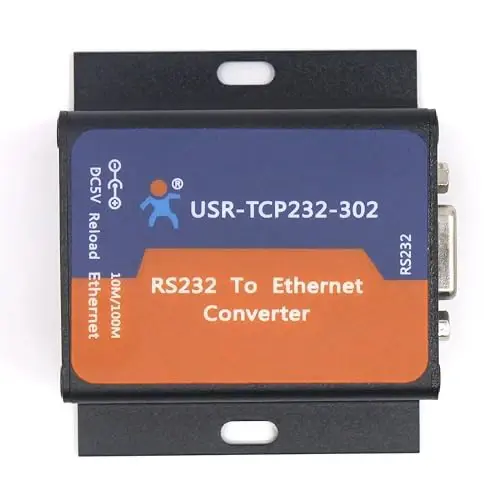 Convertidor Serial RS232 a Ethernet PUSR