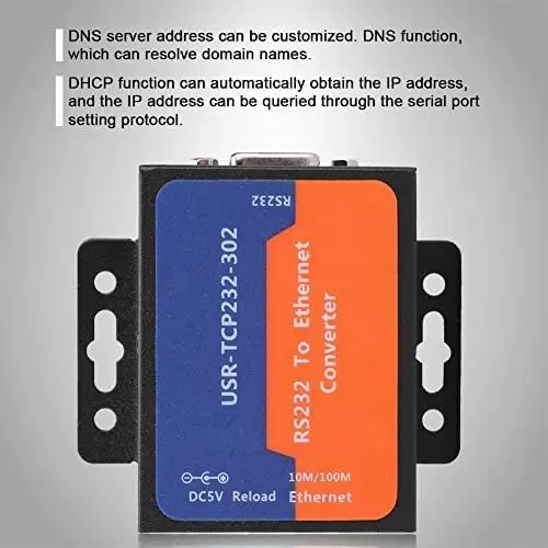 Convertidor Serial RS232 a Ethernet PUSR
