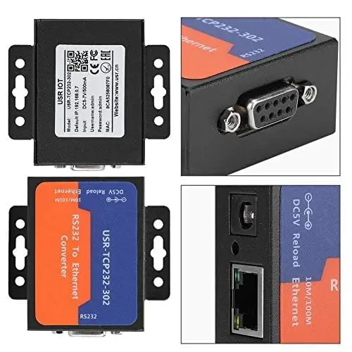 Convertidor Serial RS232 a Ethernet PUSR