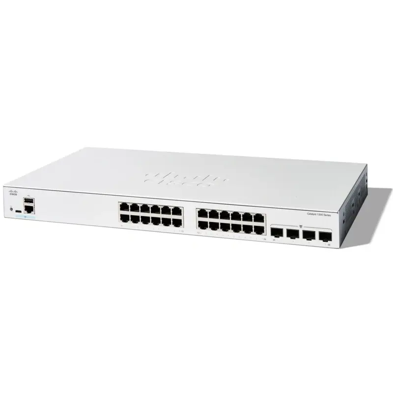 Switch Cisco C1300 24T 4G 24x Gigabit + 4x SFP No PoE