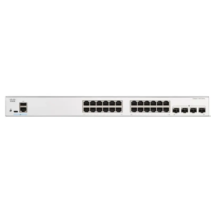 Switch Cisco C1300 24T 4G 24x Gigabit + 4x SFP No PoE