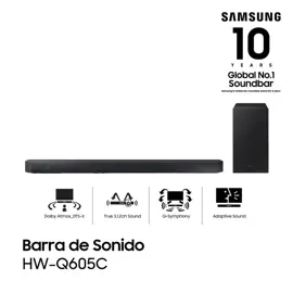 Soundbar HwQ605czb 3.1 Sound 360W