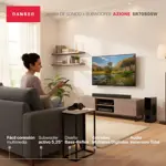 Barra de Sonido Ranser 2.1 AZIONE SR7080SW 9000W PMPO Negro