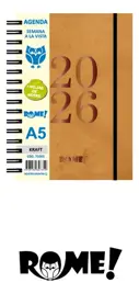 Agenda 2026 A5 Kraft Semana A La Vi...