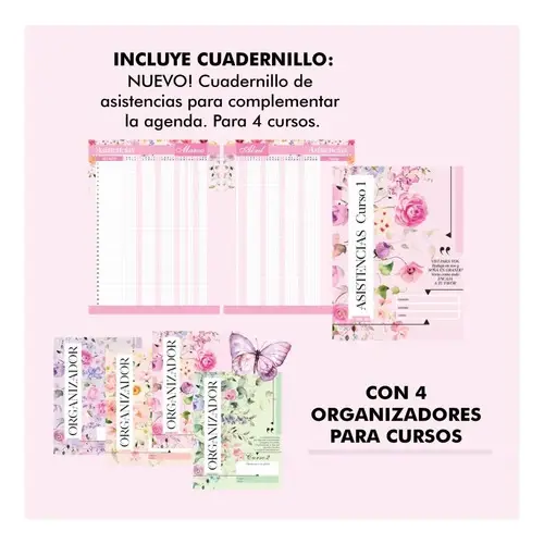 Agenda Docente 2027 Tu Paz Punto Cero Rosa Tu Paz 2027
