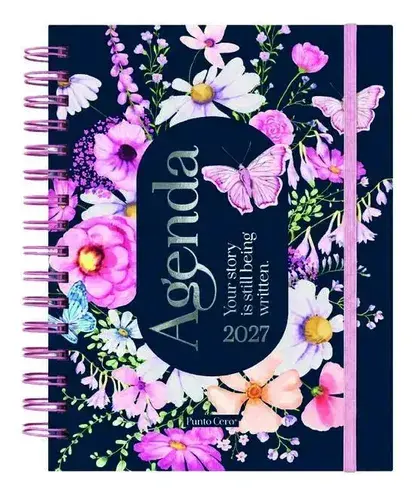 Agenda Premium Azul 2027 Punto Cero Azul 2027
