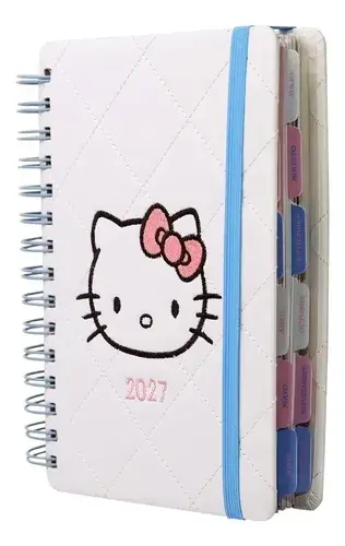 Agenda 2027 Hello Kitty 14x20 Diaria 384 Paginas Mooving Blanco Hello Kitty 2027