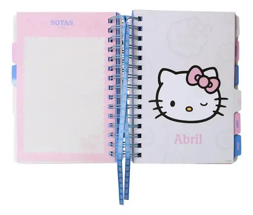 Agenda 2027 Hello Kitty 14x20 Diaria 384 Paginas Mooving Blanco Hello Kitty 2027