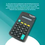 Calculadora de Bolsillo 8 Dígitos Modelo 402 Negra Global
