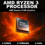 Laptop Lenovo V15 2026 AMD Ryzen 3 15.6" FHD 16GB 512GB