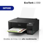 Impresora Monofunción EcoTank L1250 - WiFi Direct, 4500 Págs, Smart Panel