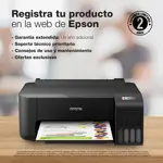 Impresora Monofunción EcoTank L1250 - WiFi Direct, 4500 Págs, Smart Panel
