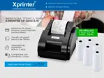 Impresora Térmica X-Printer XP-58IIH USB 58mm Alta Velocidad Impresión 90mm/s