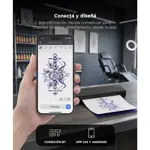 Impresora De Tatuajes Portatil Gadnic Impresion Termica 203 DPI BT Y Cable Bateria 1500 mAh