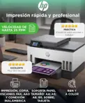 Impresora Multifuncional HP Smart Tank 790 Conexión WiFi Copia Impresión Escaneo Fax Color