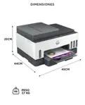 Impresora Multifuncional HP Smart Tank 790 Conexión WiFi Copia Impresión Escaneo Fax Color