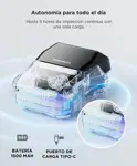 Impresora Térmica Portátil Niimbot B1 Etiquetadora Rollos 20-50mm (Gris)