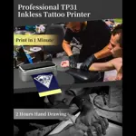 Impresora Térmica Bluetooth 80mm para Tatuajes Grey Printer