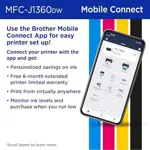 Brother Work Smart 1360 Impresora inalámbrica de