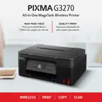 Impresora Canon G3270 Multifunción Color Impresión Copia