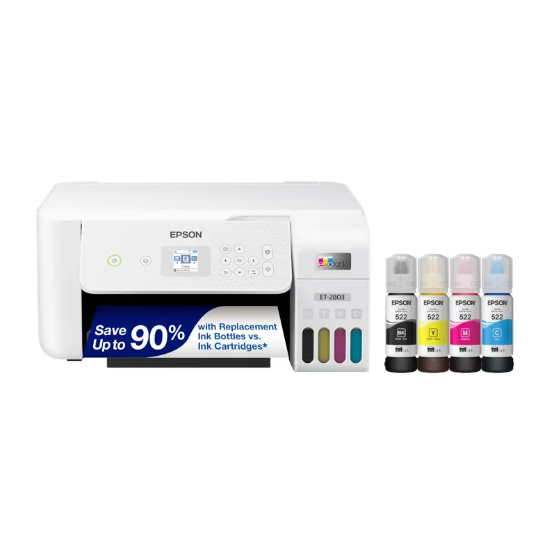 Impresora Multifuncional Epson EcoTank ET 2803 Color Wi Fi