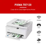 Impresora Multifunción Canon PIXMA TR7120 Inyección de Tinta Color Wi-Fi ADF Dúplex
