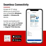 Impresora Multifunción Canon PIXMA TR7120 Inyección de Tinta Color Wi-Fi ADF Dúplex