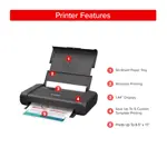 Impresora Portátil Inalámbrica Canon PIXMA TR160 Color Inyección de Tinta Pantalla OLED 1.44
