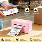 Impresora Etiqueta Térmica Bluetooth HKHKPI 4x6 Pequeñas