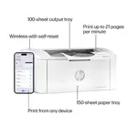 Impresora HP LaserJet M110w Inalámbrica Blanco y Negro HP
