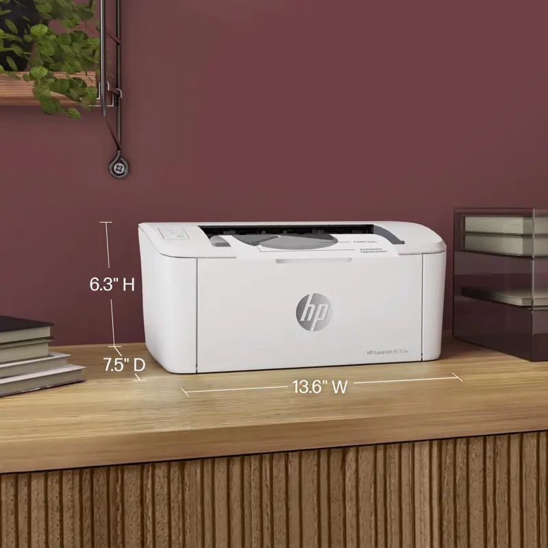 Impresora HP LaserJet M110w Inalámbrica Blanco y Negro HP