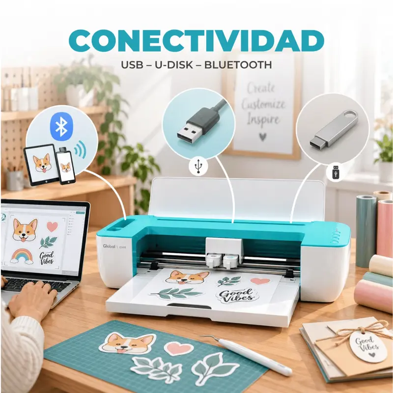 Plotter De Corte Automático 305mm Ancho De Corte G305