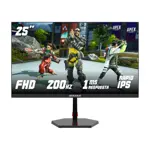 Monitor 25 Arkham Gaming 200Hz IPS FHD HDMI DP Negro