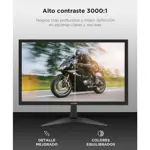 Monitor GADNIC 24 Led  Pantalla Full HD 75Hz HDMIVGA