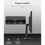 Monitor GADNIC 24 Led  Pantalla Full HD 75Hz HDMIVGA