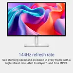Monitor Dell S2725DSM 27" QHD 144Hz 1ms Bocinas AMD