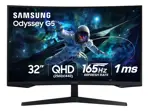 Monitor Curvo Samsung Odyssey G55c 32 Qhd Para Juegos 165h