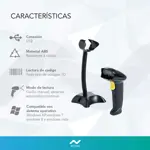 Lector Código de Barras Nictom LCB-8200 Usb