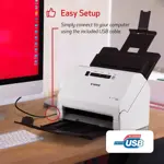 Escáner de documentos de oficina Canon ImageFormula R40 para PC y Mac