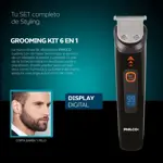 Cortadora de pelo Y Afeitadora Philco Grooming CB8975PP Kit 5 En 1 Inalámbrica 