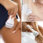 Afeitadora eléctrica Panasonic ES-AWL8AV para mujer, color morado