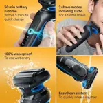 Braun Afeitadora eléctrica para hombres, Series 5